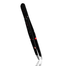 Load image into Gallery viewer, Rubis Tweezers Classic Action Painting Black 1K104AP