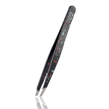 Load image into Gallery viewer, Rubis Tweezers Classic Action Painting Black 1K104AP