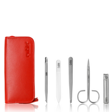 Load image into Gallery viewer, Rubis Red Zipper Case 5 Pieces 1K411