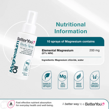 Load image into Gallery viewer, Better You Magnesium Oil Body Spray 100ml