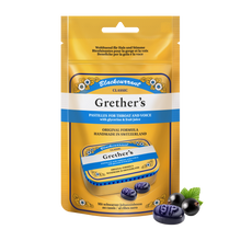 Load image into Gallery viewer, Grether's Blackcurrant Pastilles Regular 110g Sachet