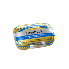 Load image into Gallery viewer, Grether's pastilles tin showing authentic Swiss throat lozenge packaging