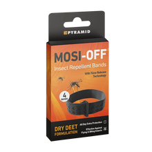 Load image into Gallery viewer, Pyramid Mosi-Off Insect Repellent Bands 4 pack