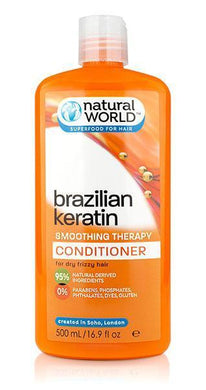 Natural World Brazilian Keratin Conditioner 500ml