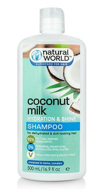 Natural World Coconut Water Shampoo 500ml
