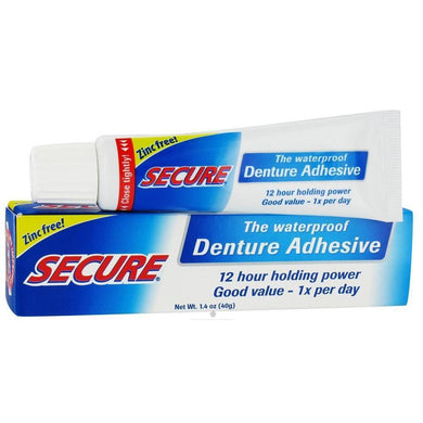 Secure Denture Adhesive Cream