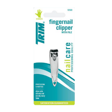 Trim Fingernail Clipper with File