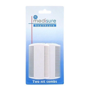 Sure H&B - NIT COMB WHITE - 2 PACK