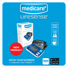 Load image into Gallery viewer, Medicare LIFESENSE A1 BLOOD PRESSURE MONITOR