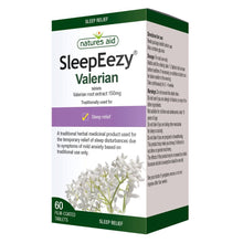 Load image into Gallery viewer, Natures Aid - SleepEezy - Valerian 150mg 60Tabs
