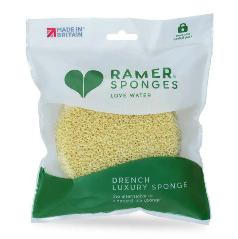 Ramer Luxury Non Buffed Drench Sponge (round)