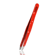 Load image into Gallery viewer, Rubis Tweezers Classic Glitter Red 1K106GL
