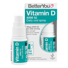 Load image into Gallery viewer, Better You Vitamin D 4000iu Daily Oral Spray 15ml
