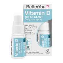 Load image into Gallery viewer, BetterYou Vitamin D 400 IU Infant Daily Oral Spray 15ml
