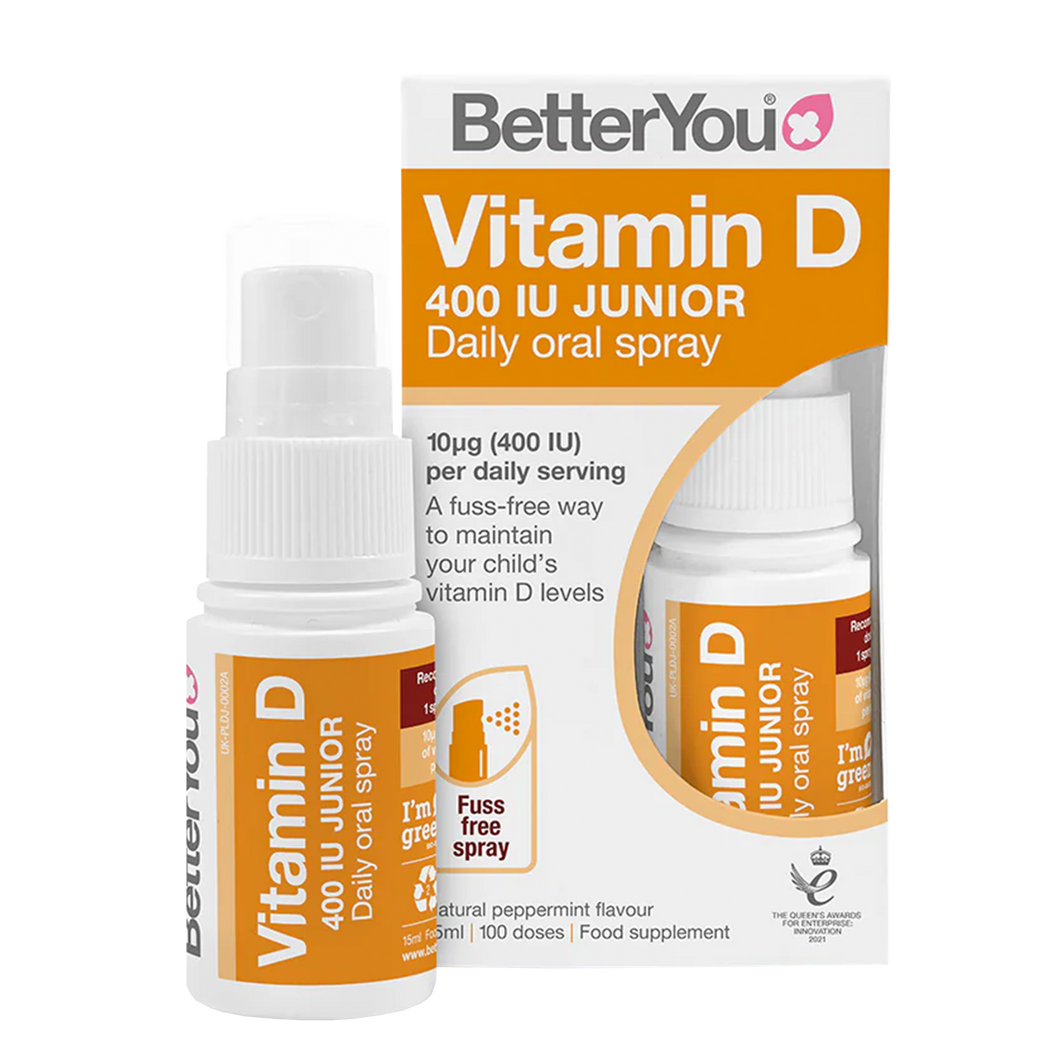 Better You Vitamin D 400 IU Junior Daily Oral Spray 15ml