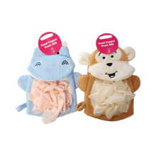 Load image into Gallery viewer, Hand Puppet Wash Mitt Single (Colours will vary)
