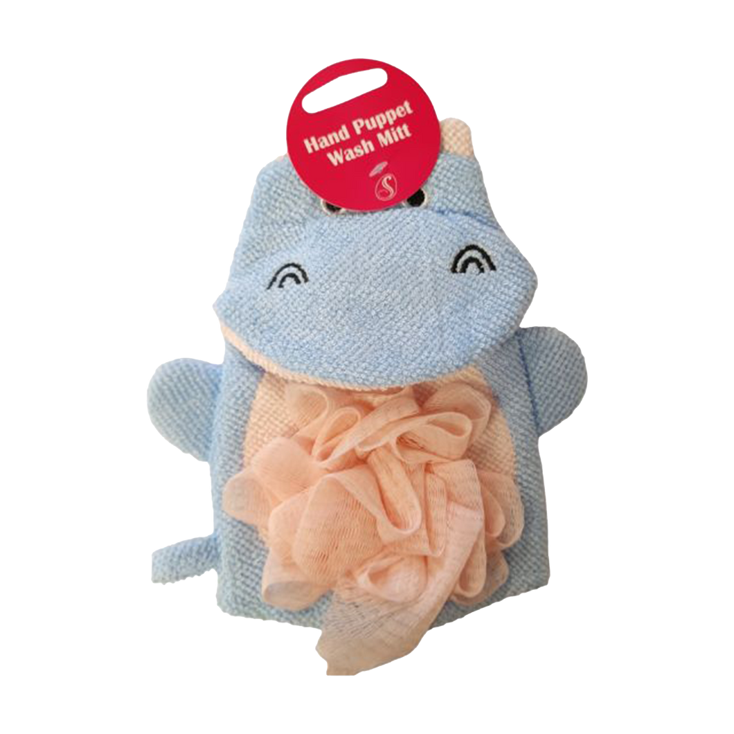 Hand Puppet Wash Mitt Single (Colours will vary)