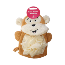 Load image into Gallery viewer, Hand Puppet Wash Mitt Single (Colours will vary)
