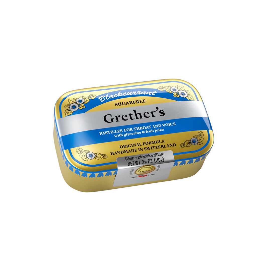 Grether's Blackcurrant Pastilles Sugar-free 110g