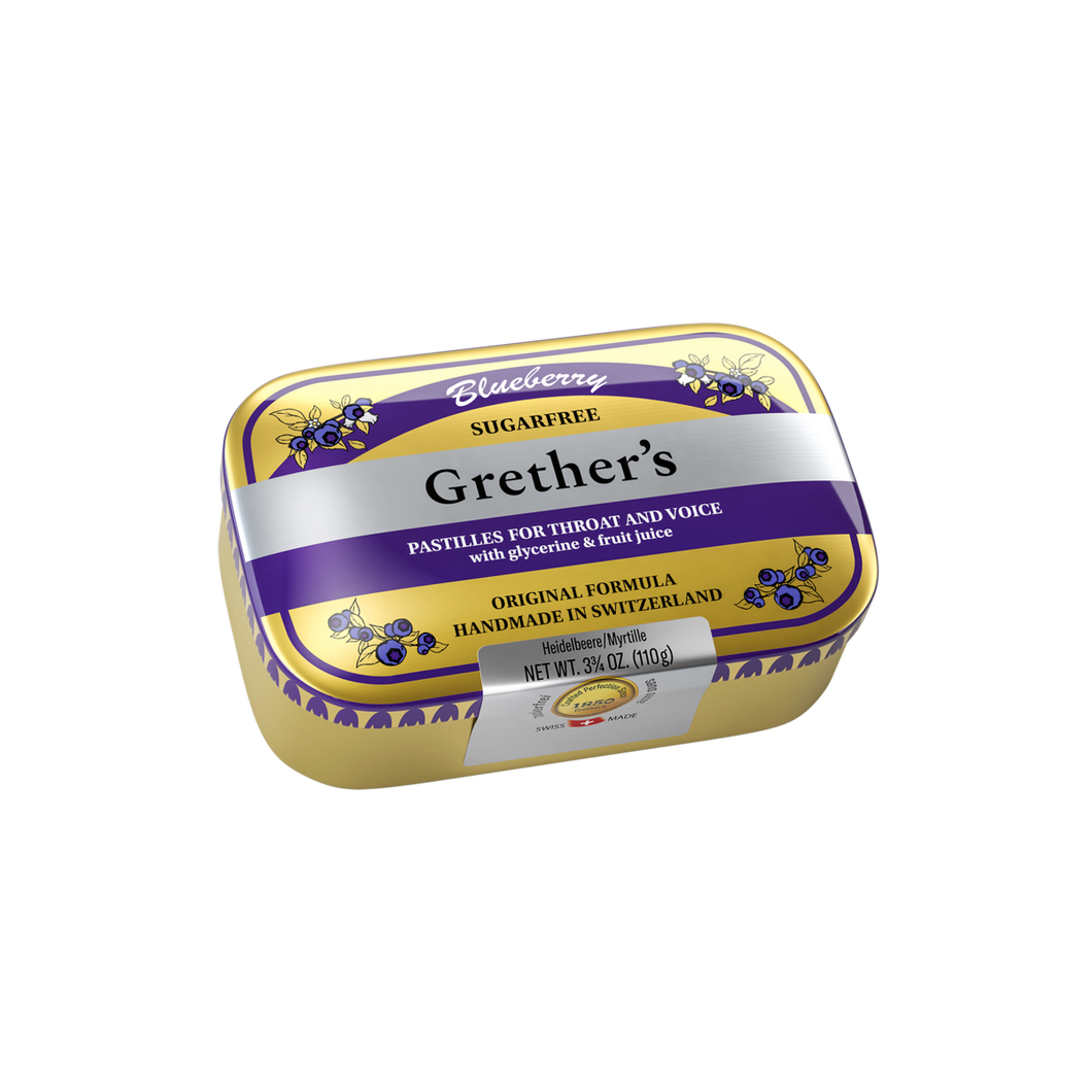 Grether's Blueberry Pastilles Sugarfree 110g