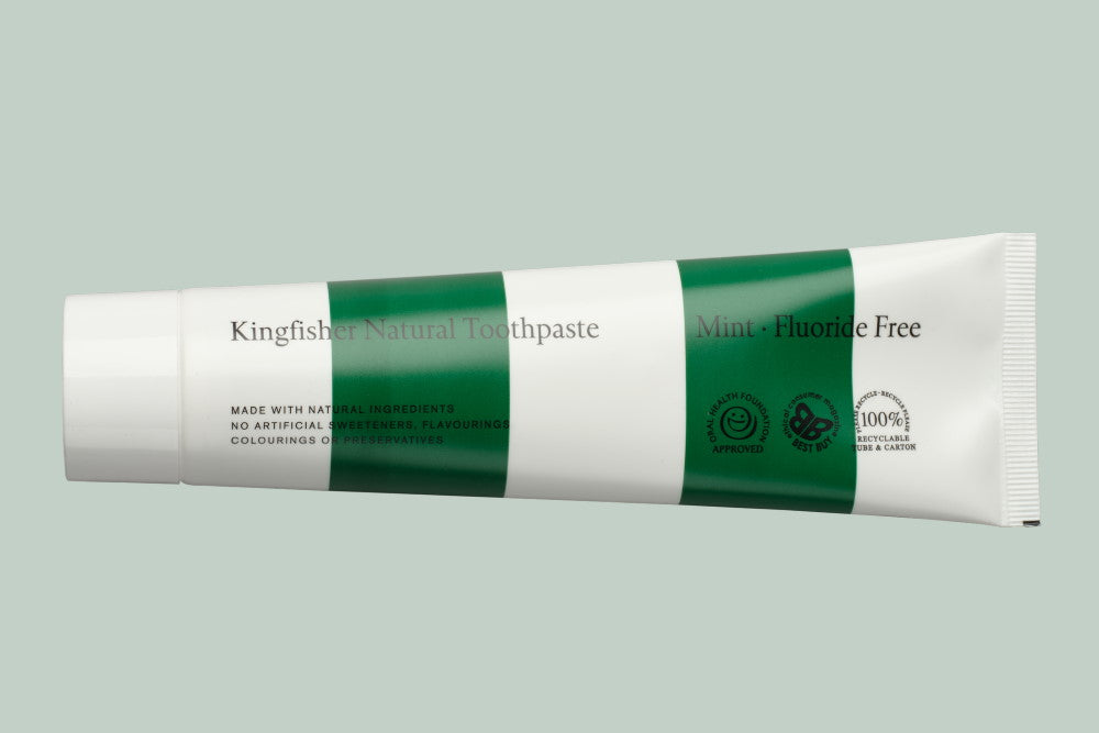 Kingfisher Toothpaste 100ml - Mint Fluoride Free