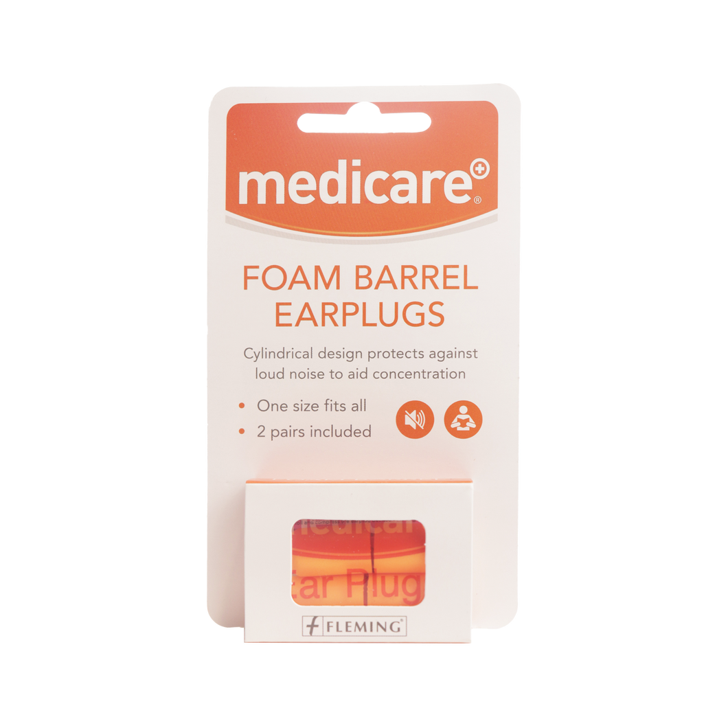 Medicare - EAR PLUGS - FOAM PVC 2 PAIRS