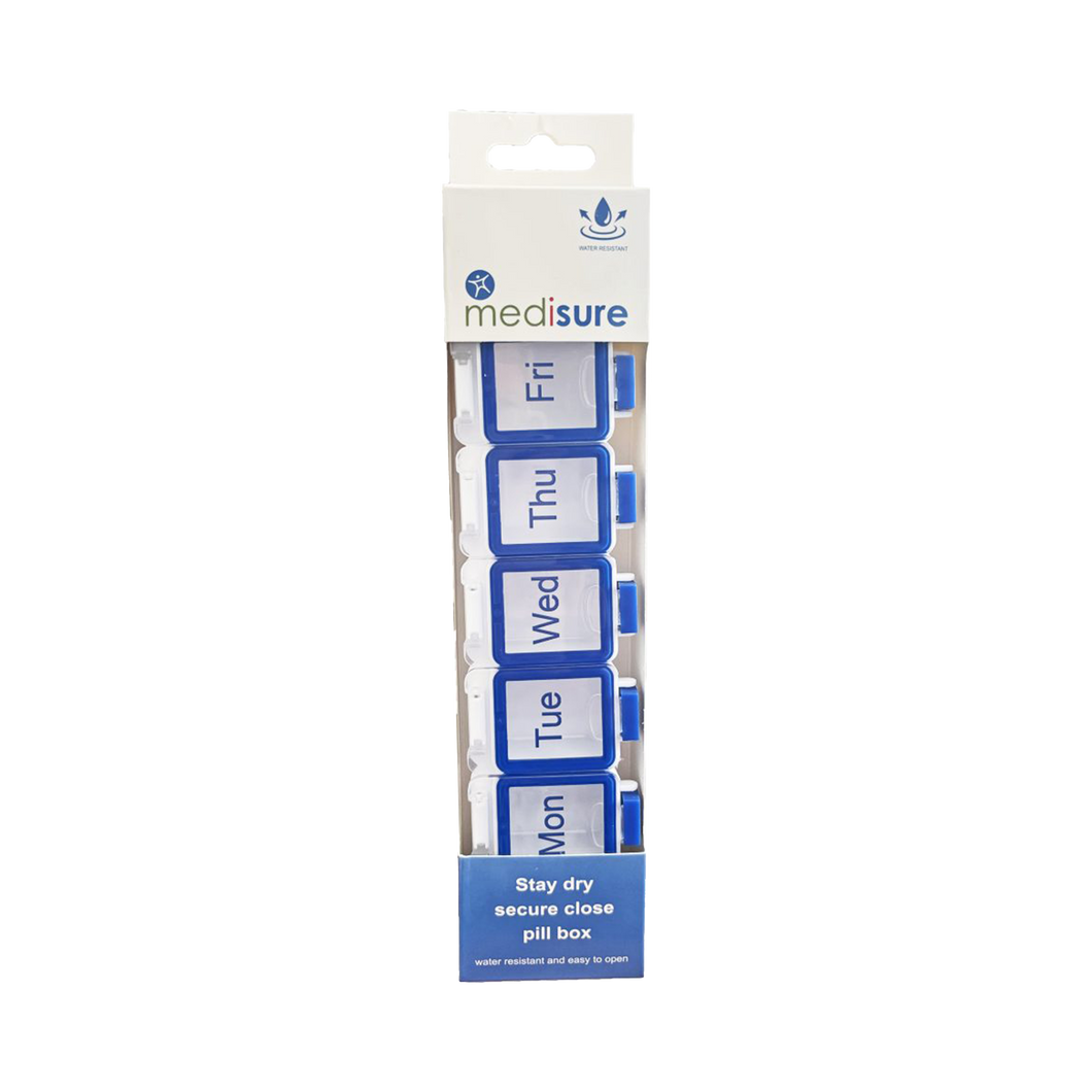 Medisure Stay Dry Water Resistant Pill Organiser