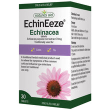 Load image into Gallery viewer, Natures Aid - EchinEeze - Echinacea 70mg 30Tabs

