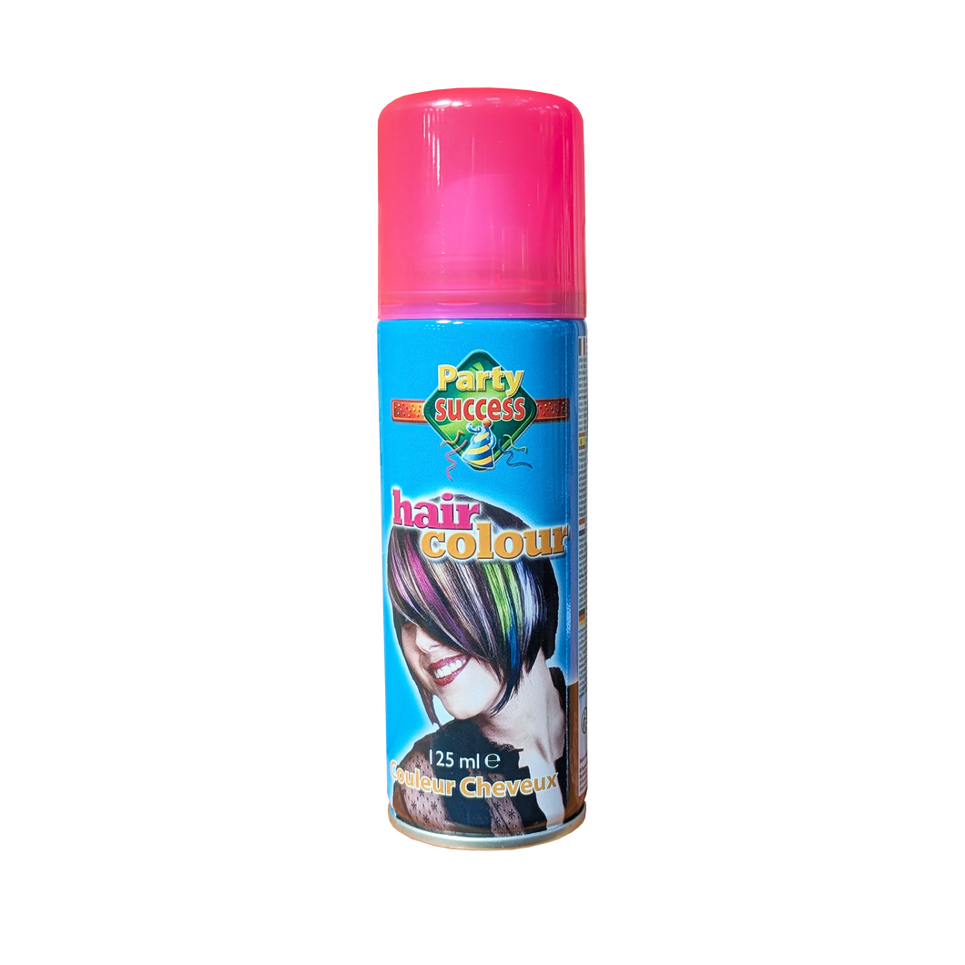 Party Success Fluorescent Pink Hair Colour Spray 125ml