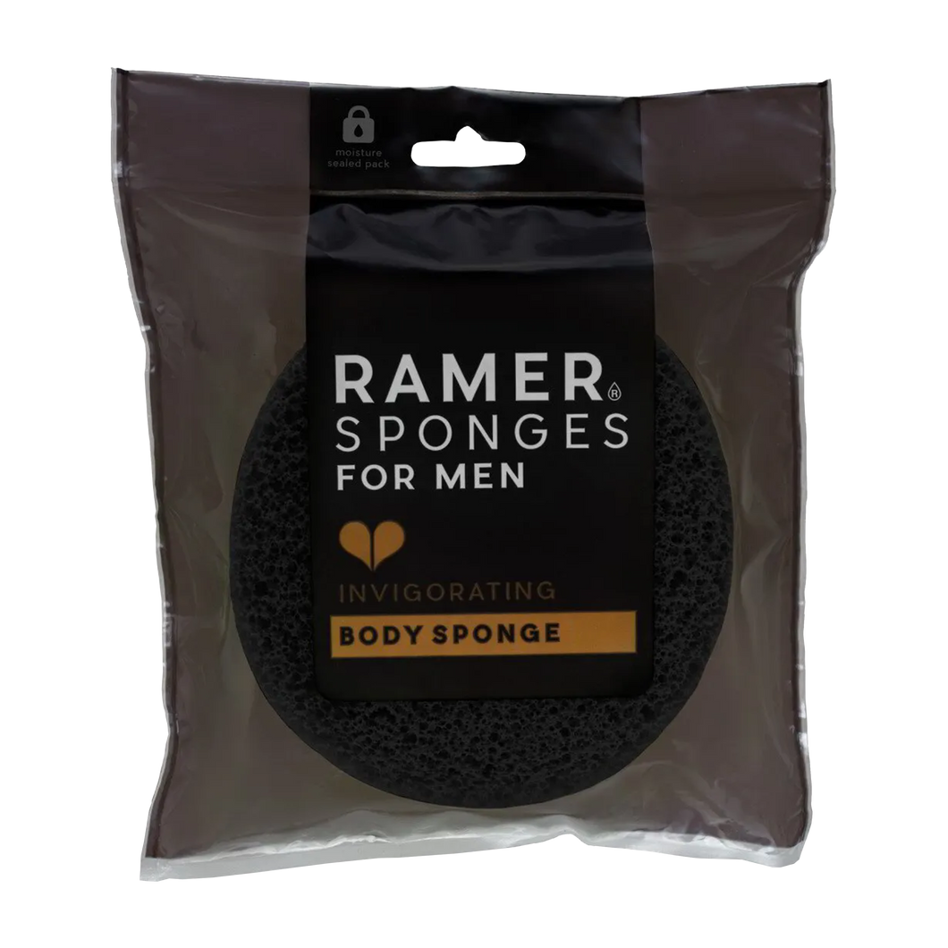 Ramer For Men Invigorating Body Sponge (Colours may vary)