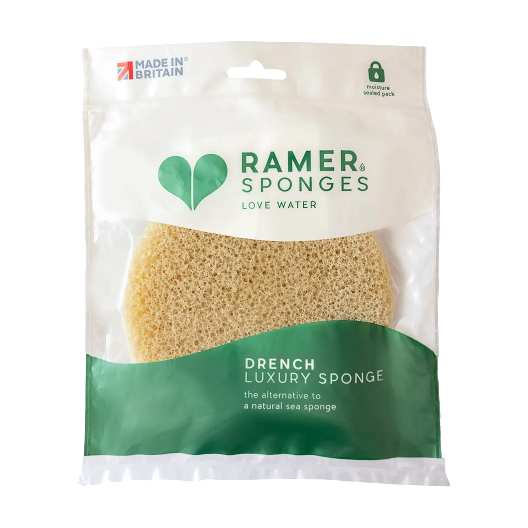 Ramer Luxury Non Buffed Drench Sponge (round)