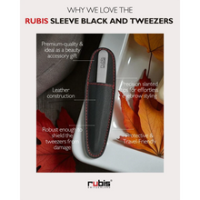 Load image into Gallery viewer, Rubis Leather Sleeve for Tweezers 1K102B

