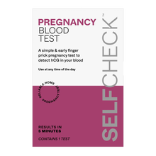 Load image into Gallery viewer, Self Check Tests Pregnancy Blood Test
