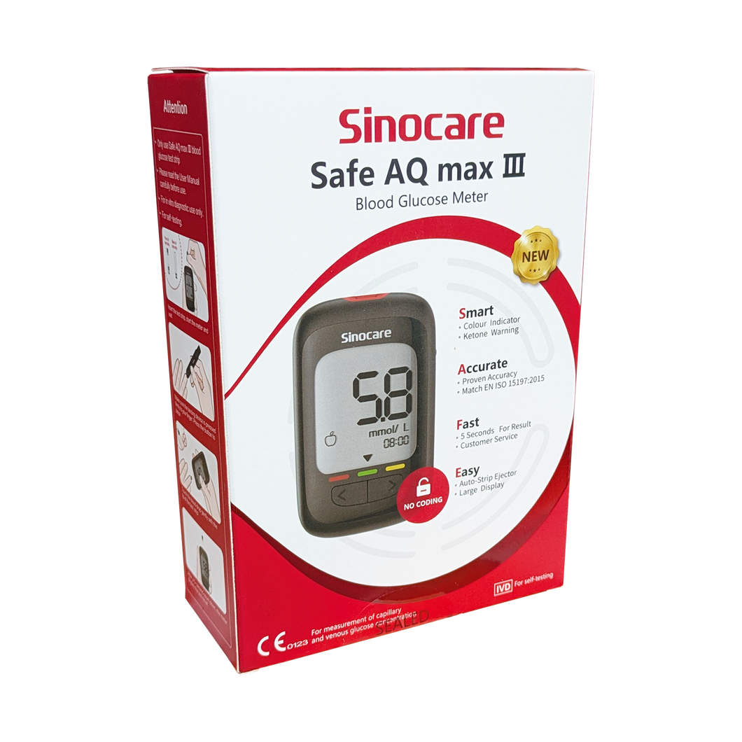 Sinocare Safe AQ max III - Glucose Monitor