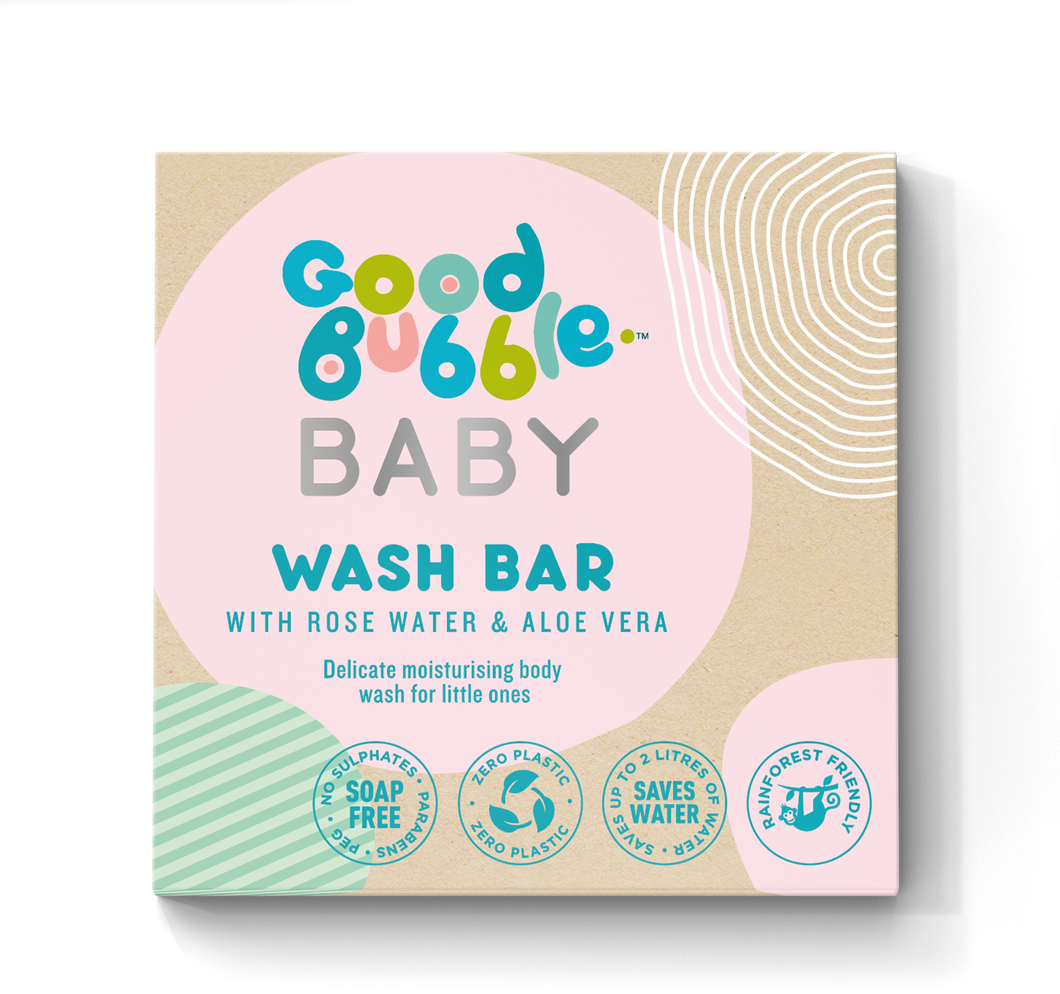 Good Bubble - Baby Bar - Shampoo and Body Wash - 70g