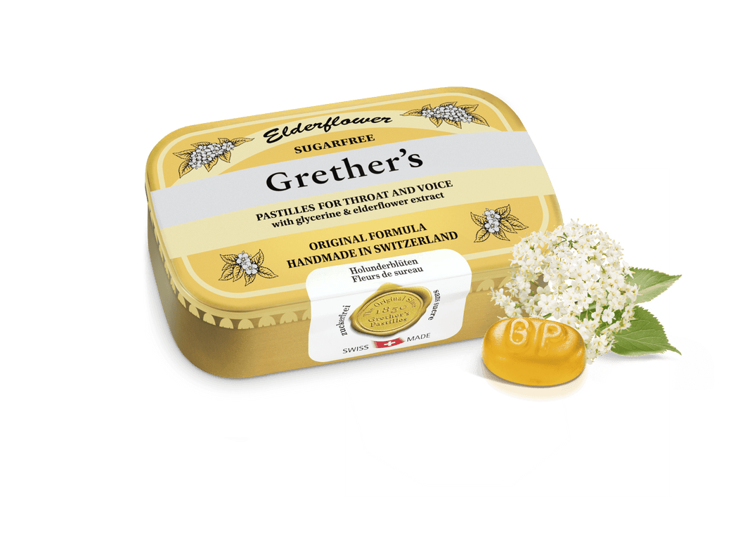 Grether's Pastilles Elderflower Pastilles Sugarfree 110g