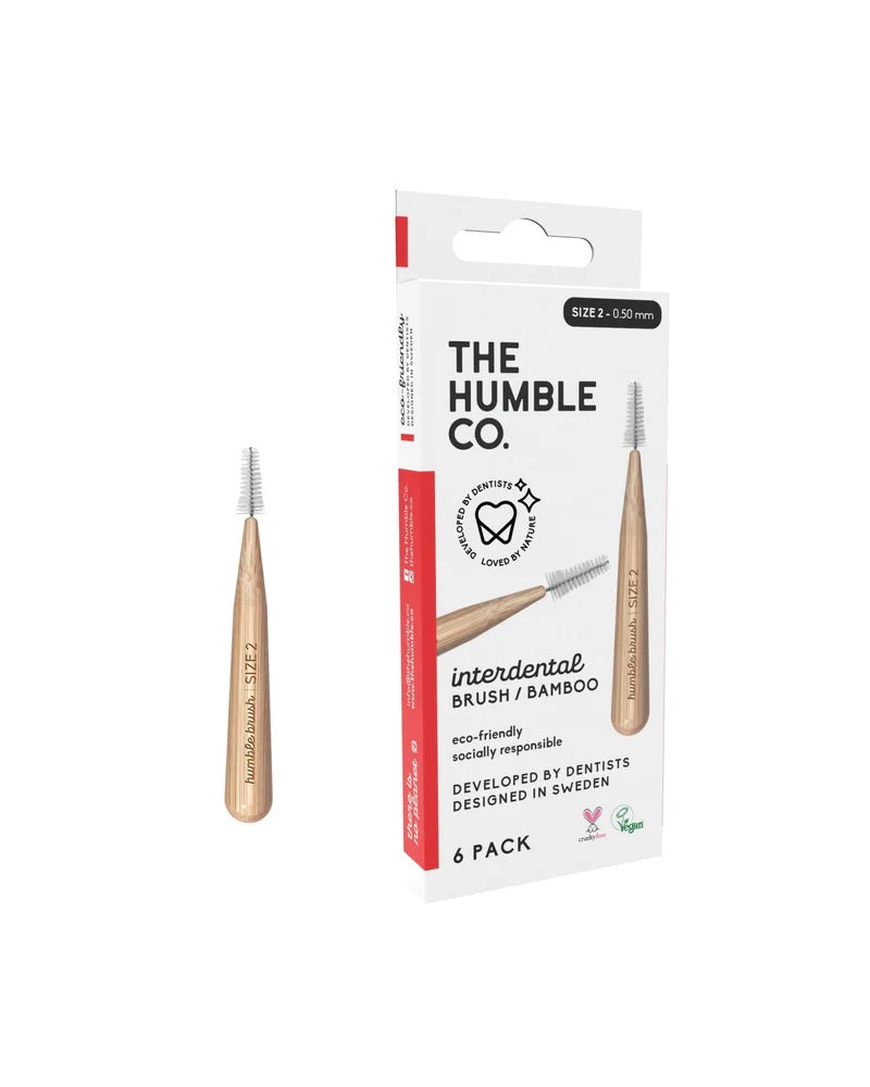 The Humble Co Interdental Brush (6 brushes per pack)