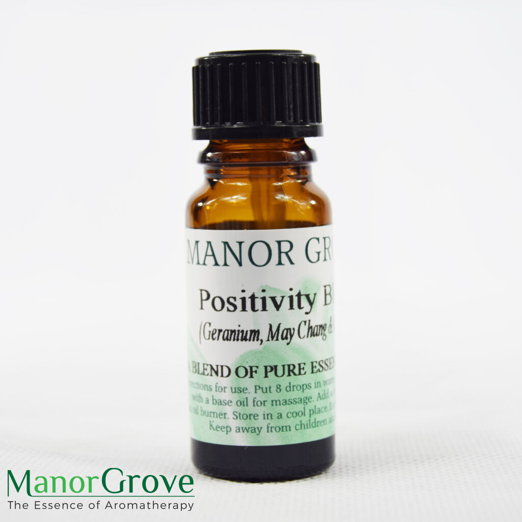 MANOR GROVE NATURAL PRODUCTS - Blended Oils - Positivity Blend 10ml