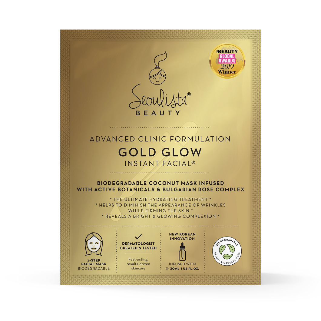 Seoulista Beauty - Gold Glow Istant Facial