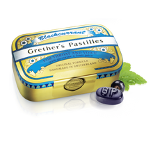 Load image into Gallery viewer, Grether&#39;s Pastilles Blackcurrant Pastilles Regular 110g
