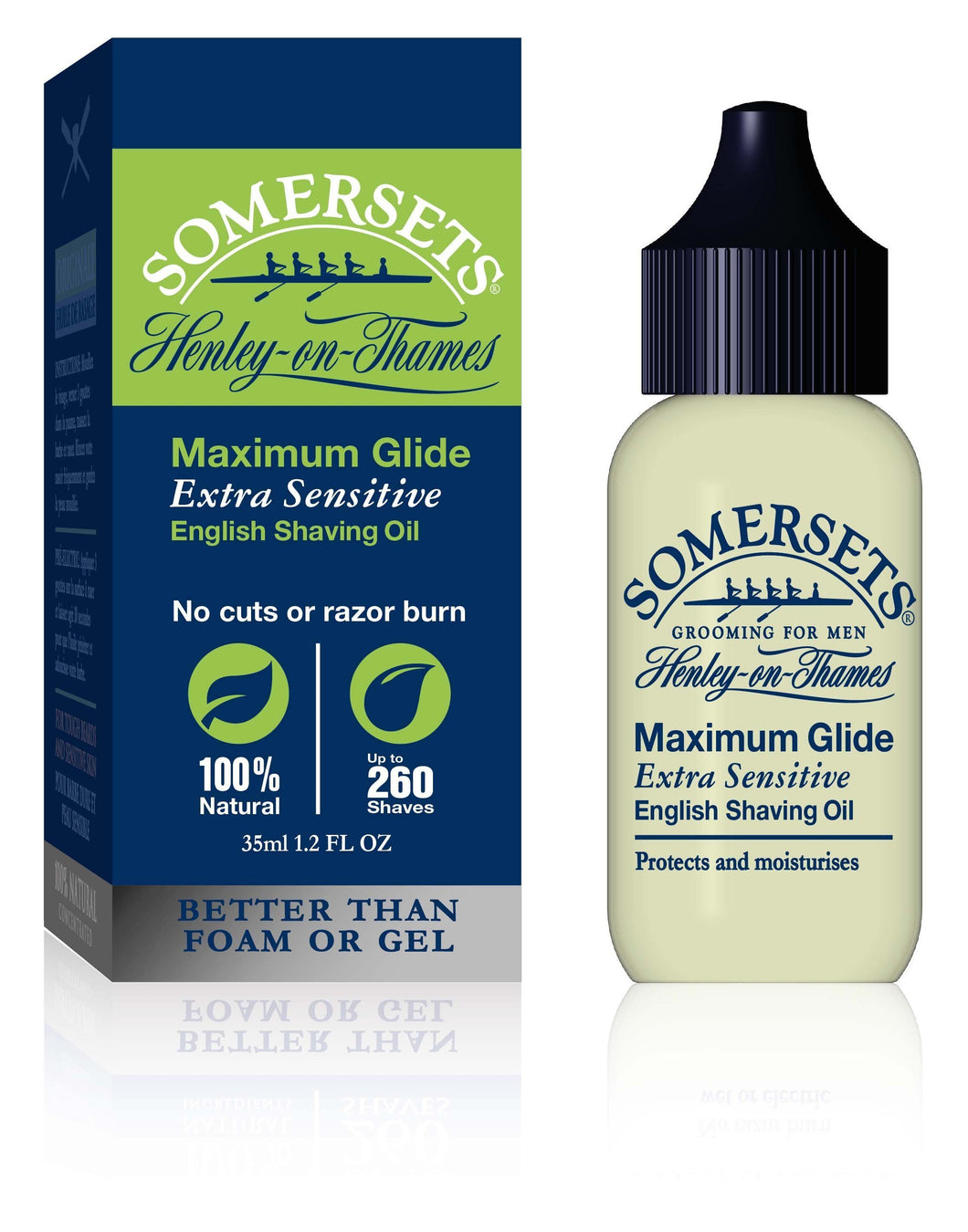 Somersets Shaving Oil 35ml - Extra Sensitive