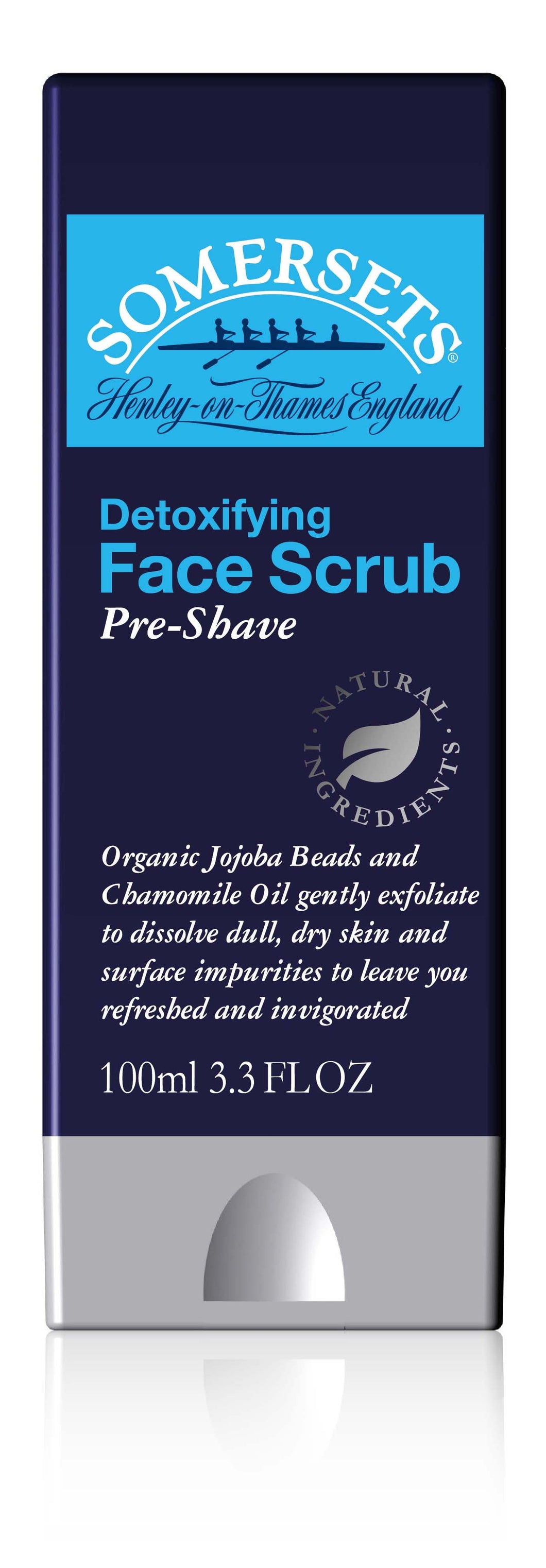 Somersets Pre Shave Detoxifying Face Scrub 100ml