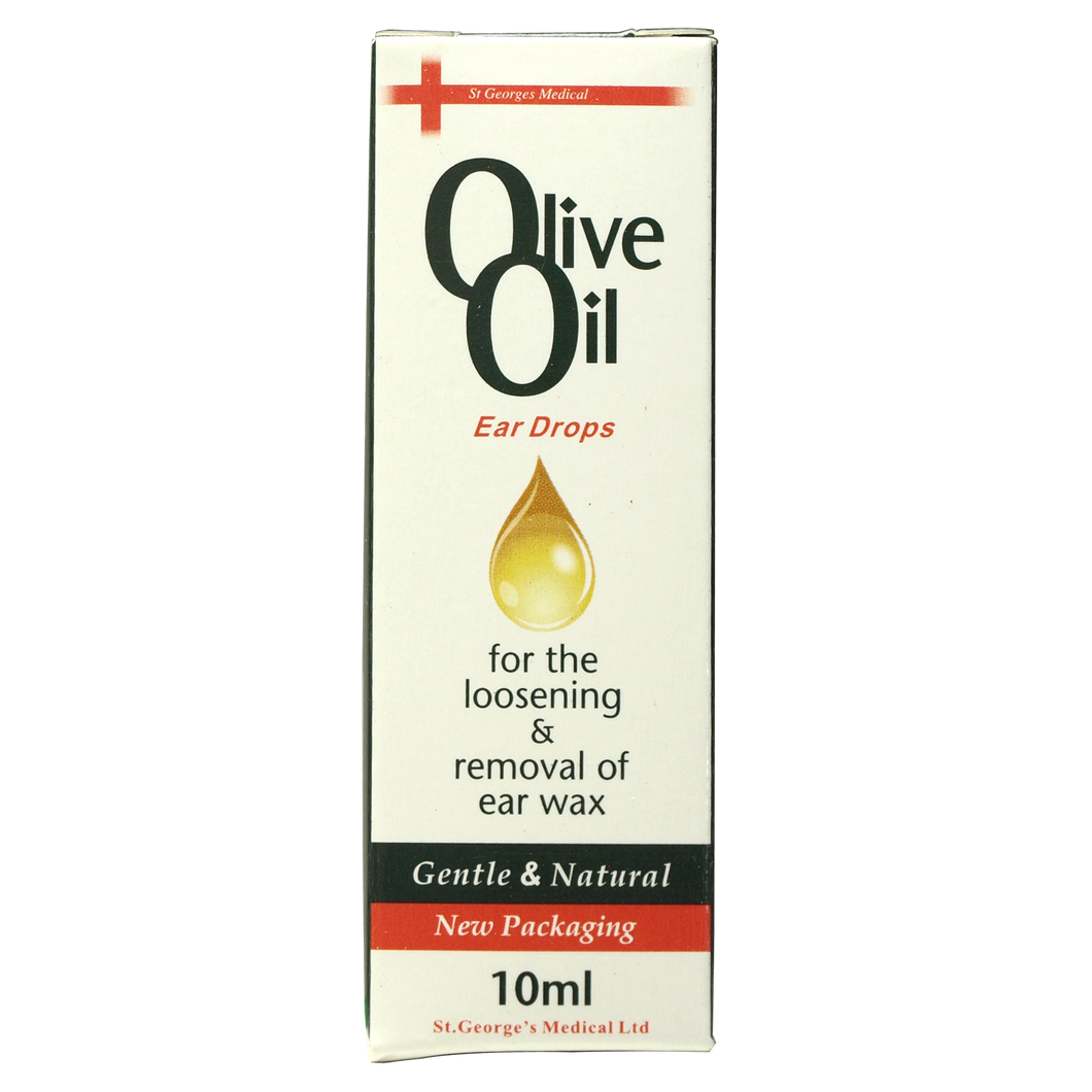St George Olive Oil Eardrops 10ml