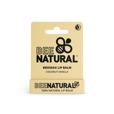 Bee Natural - Beeswax Lipbalm - Coconut Vanilla