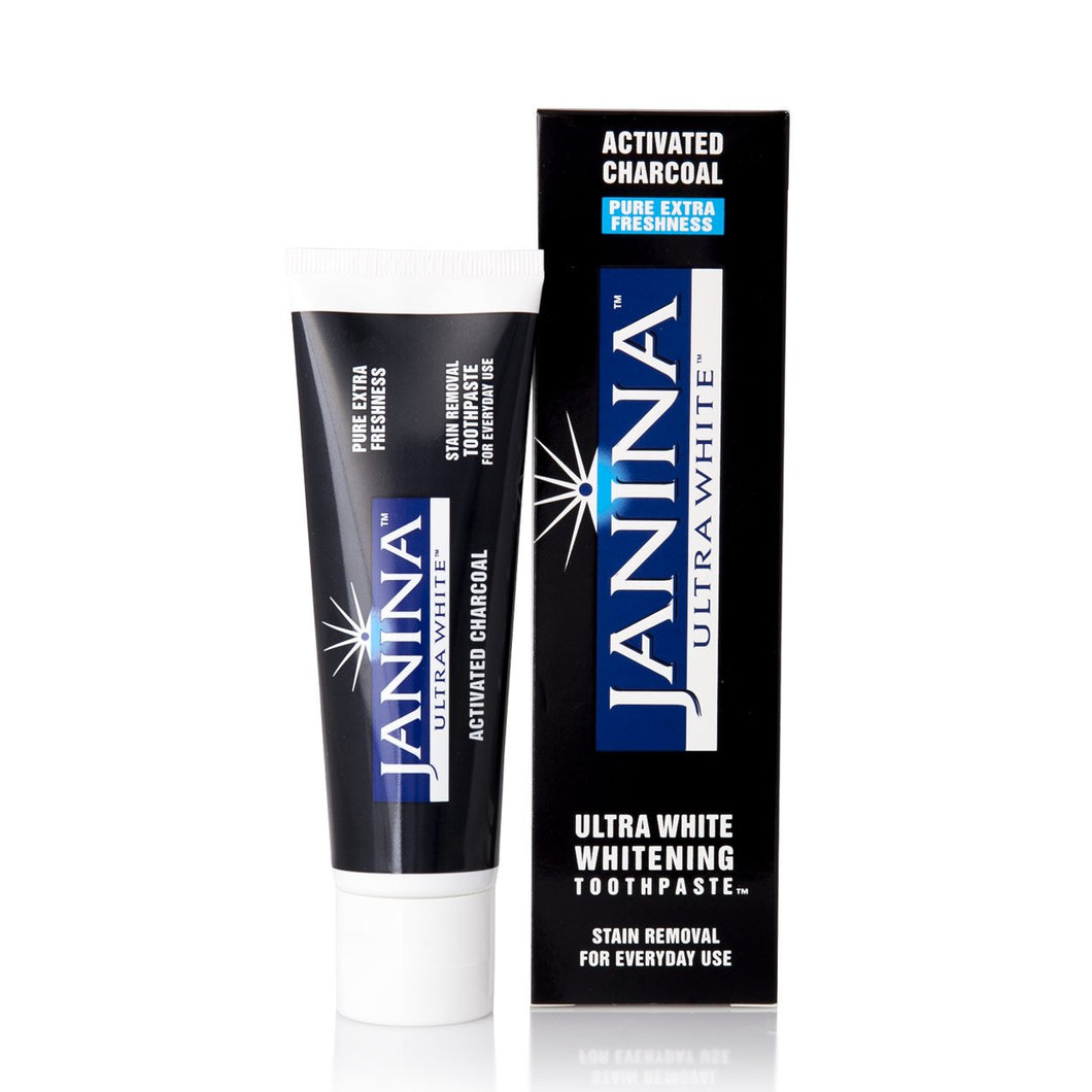 Janina Ultrawhite Whitening Toothpaste - Activated Charcoal