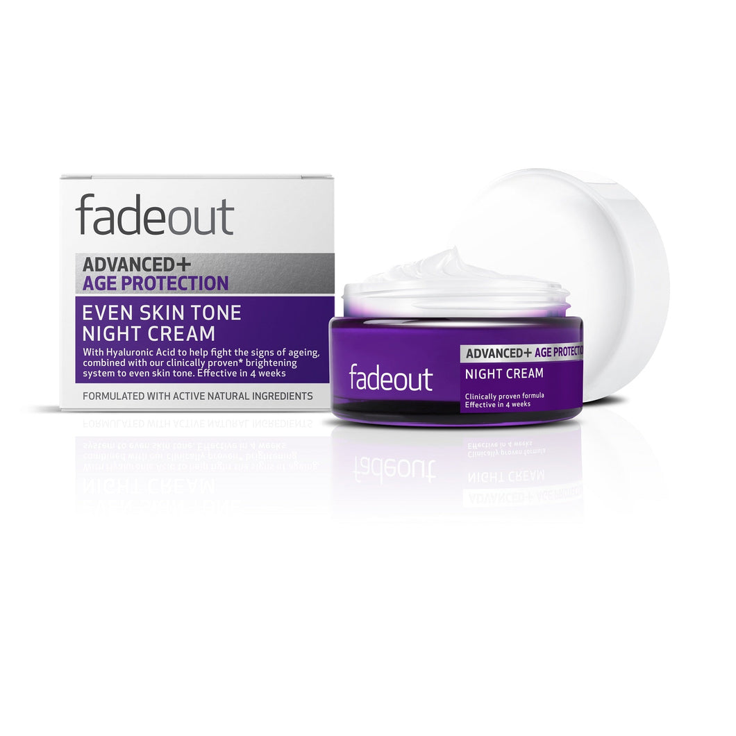 Fade Out Advanced+ Age Protection Even Skin Tone Night Cream 50ml