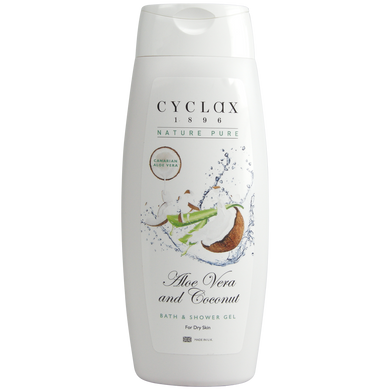 Cyclax Nature Pure Aloe Vera & Coconut Bath & Shower Gel 250ml