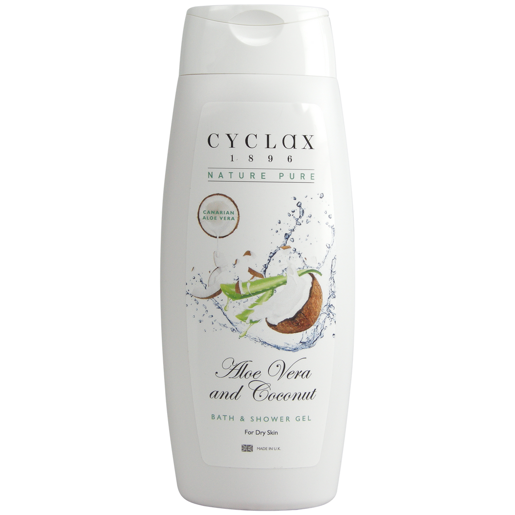 Cyclax Nature Pure Aloe Vera & Coconut Bath & Shower Gel 250ml