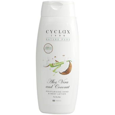 Cyclax Nature Pure Aloe Vera & Coconut Hand & Body Lotion 250ml