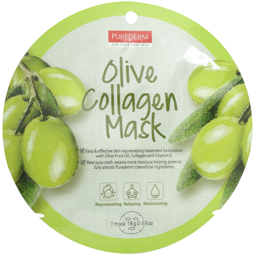 Purederm Olive Collagen Mask